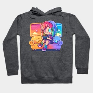 Gamer - Chibi Girl Hoodie